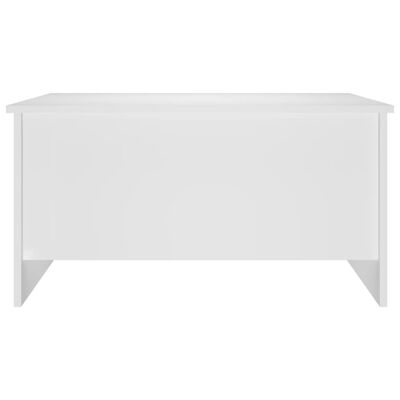 vidaXL Konferenčný stolík biely 80x55,5x41,5 cm spracované drevo