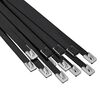 vidaXL Viazac&iacute; p&aacute;s na k&aacute;ble 12 ks 7,9 x 250 mm Čierna
