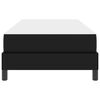 vidaXL R&aacute;m postele s matracmi Čierna 90 x 200 cm l&aacute;tka