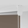vidaXL Roleta zatemnenie Coffee 125x130 cm &Scaron;&iacute;rka l&aacute;tky 121,6 cm