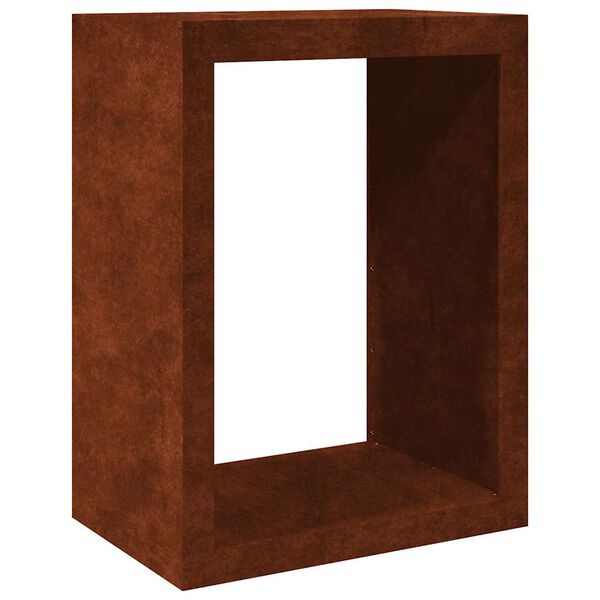 vidaXL Reg&aacute;l na krbov&eacute; drevo Oceľ odoln&aacute; voči poveternostn&yacute;m vplyvom