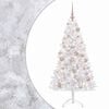 vidaXL Umel&yacute; vianočn&yacute; stromček s vianočn&yacute;mi guľami 210 cm 300 LED