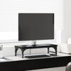 vidaXL Stojan na monitor Čierny dub 55 x 23 x 14 cm Kompozitné drevo