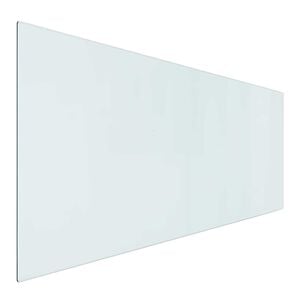 vidaXL Sklenen&aacute; doska krbu Priehľadn&aacute; 120 x 50 cm Sklo
