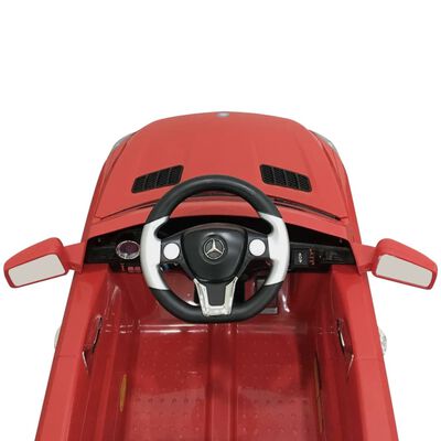 Detské elektrické auto s ovládačom červené Mercedes Benz ML350 6 V