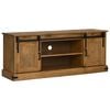 VidaXL TV skrinka HALDEN 2 posuvne dvere 150x40x60 cm Masiv
