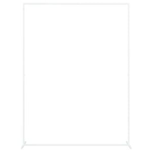vidaXL Svadobn&yacute; obl&uacute;k Biela 150 x 49,5 x 200 cm Oceľ