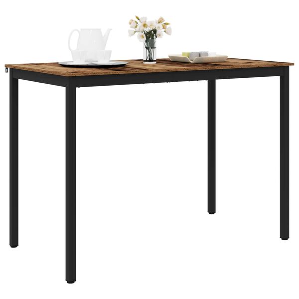 vidaXL Stojac&iacute; barov&yacute; st&ocirc;l Kompozitn&eacute; drevo