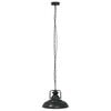 vidaXL Z&aacute;vesn&aacute; lampa E27 čierna &Oslash; 31 cm železn&aacute;