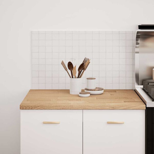 vidaXL Kuchynsk&aacute; pracovn&aacute; doska 80x63,5x2,7cm dubov&yacute; mas&iacute;v obdĺžnikov&yacute;