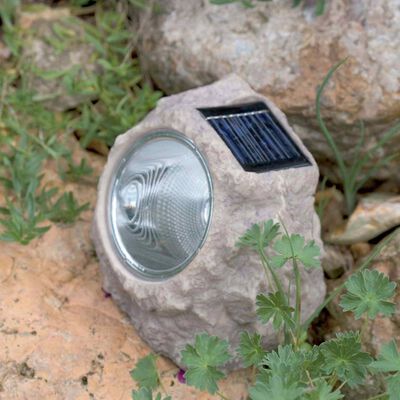Luxform Záhradné solárne LED kamenné svetlá "Andes" 3 ks