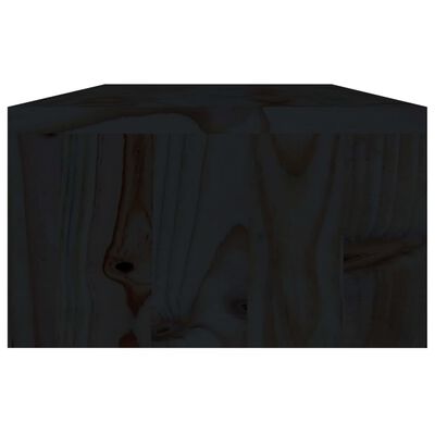 vidaXL Stojan na monitor čierny 60x23,5x12 cm spracované drevo