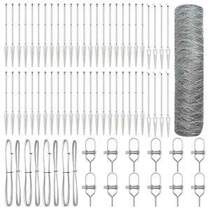 vidaXL Stĺp na plot. Strieborn&aacute; 100 x 0,5 m (36 mm sieť) Oceľ