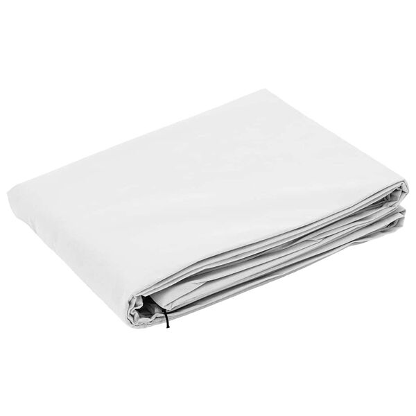 vidaXL Covers na fleece pre ochranu rastl&iacute;n pred mrazom 3 pcs Biela