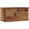 vidaXL LP úložný box Old Wood 69,5x34x36 cm Engineered Wood