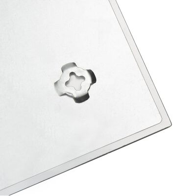 vidaXL Nástenná magnetická tabuľa, sklo 60x40 cm