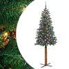 vidaXL &Uacute;zky vianočn&yacute; stromček Zelen&aacute; 180 cm