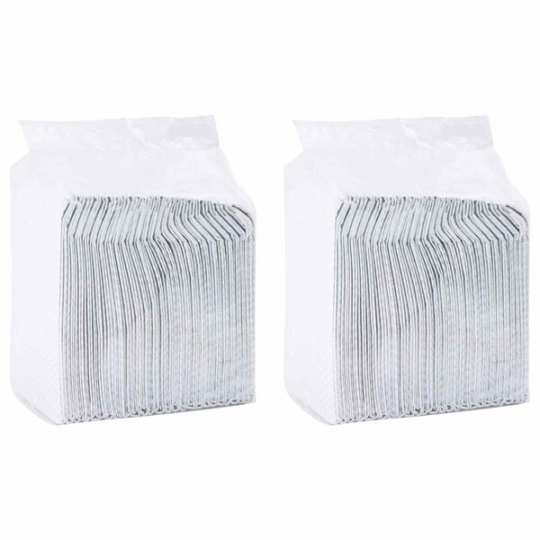 vidaXL Tréningová podložka pre domácich miláčikov 100 pcs 120 x 80 cm