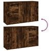 vidaXL Komoda dymov&yacute; dub 100x33x59,5 cm spracovan&eacute; drevo