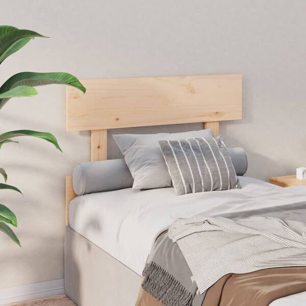 vidaXL Čelo postele 95,5x3x100 cm masívna borovica