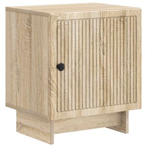 vidaXL Nočn&yacute; stol&iacute;k Dub sonoma 43 x 34,5 x 50 cm Kompozitn&eacute; drevo