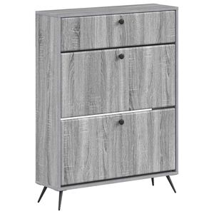 vidaXL Skriňa na top&aacute;nky BREDA 78 x 24 x 103 cm Kompozitn&eacute; drevo