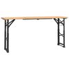 vidaXL Skladac&iacute; pivn&yacute; st&ocirc;l 170x50x75/105 cm jedľov&eacute; drevo