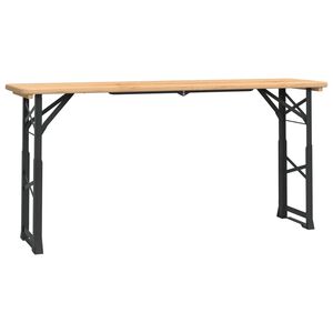 vidaXL Skladac&iacute; pivn&yacute; st&ocirc;l 170x50x75/105 cm jedľov&eacute; drevo