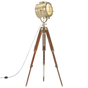 vidaXL Lampa na stat&iacute;ve, mangov&yacute; mas&iacute;v 165 cm