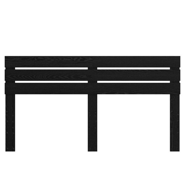 vidaXL Zadn&eacute; čelo Čierny dub 200 cm Kompozitn&eacute; drevo