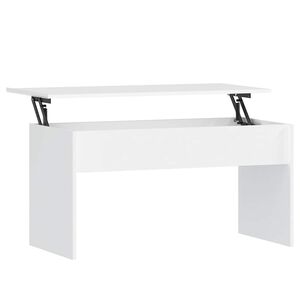 vidaXL Konferenčn&yacute; stol&iacute;k biely 102x50,5x52,5 cm spracovan&eacute; drevo