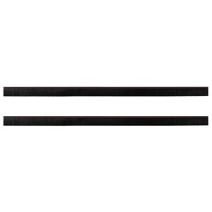 vidaXL Samolepiace tesnenia dver&iacute; s kefou 2 pcs Hned&aacute; 100 cm