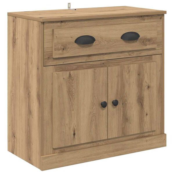 vidaXL Highboard Remeseln&yacute; dub 70 x 35,5 x 67,5 cm Kompozitn&eacute; drevo