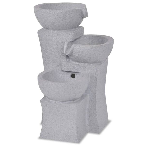 vidaXL Interi&eacute;rov&aacute; font&aacute;na s LED svetlom, polyresin