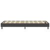 vidaXL Posteľ boxspring tmavošedá látková 90x200 cm