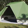vidaXL Rodinný tipi stan so strechou Zelená 680 x 430 x 270 cm