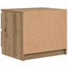 vidaXL Nočné stolíky 2 ks dub artisan 50x40x43,5 cm kompozitné drevo
