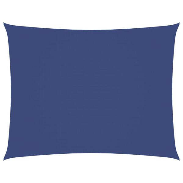 vidaXL Tieniaca plachta oxfordská látka obdĺžniková 6x7 m modrá