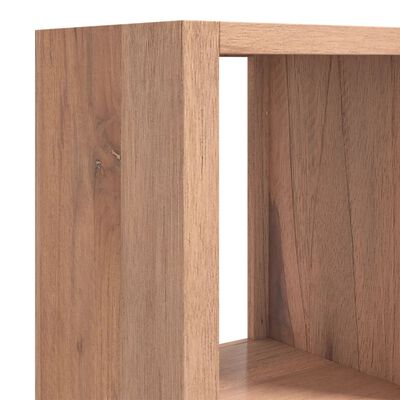 vidaXL Knižnica 35x30x168 cm masívne tíkové drevo