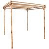 vidaXL Pergola 170x170x220 cm bambusov&aacute;