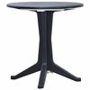 vidaXL Z&aacute;hradn&yacute; st&ocirc;l antracitov&yacute; 70 cm plastov&yacute;