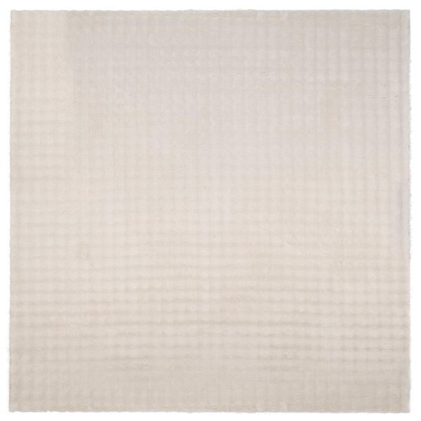 vidaXL Kusov&eacute; koberce &Scaron;tvorcov&yacute; SIROLO B&eacute;žov&aacute; 120 x 120 cm Polyester