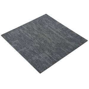 vidaXL Kobercov&aacute; dlaždica Sky Grey 50 x 50 cm 36 ks PP a Bit&uacute;men