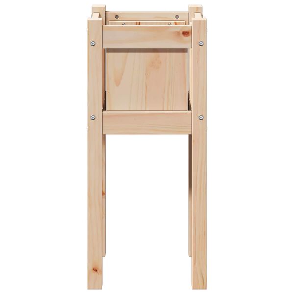 vidaXL Záhradný kvetináč Príroda 31 x 31 x 70 cm