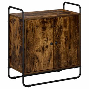 vidaXL Pr&iacute;born&iacute;k Dymov&yacute; dub 68 x 35 x 75 cm Kompozitn&eacute; drevo