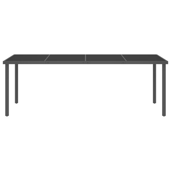 vidaXL 9-dielna vonkaj&scaron;ia jed&aacute;lensk&aacute; s&uacute;prava oceľov&aacute;