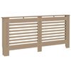 vidaXL Kryt na radi&aacute;tor 172x19x81,5 cm, MDF