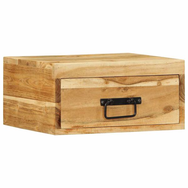 vidaXL N&aacute;stenn&eacute; nočn&eacute; stol&iacute;ky 2 ks mas&iacute;vna ak&aacute;cia