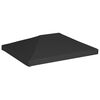 vidaXL Strie&scaron;ka na alt&aacute;nok 270 g/m&sup2;, 4x3 m, čierna