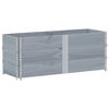 vidaXL Paletov&eacute; ohr&aacute;dky 3 ks siv&eacute; 150x50 cm borovicov&yacute; mas&iacute;v